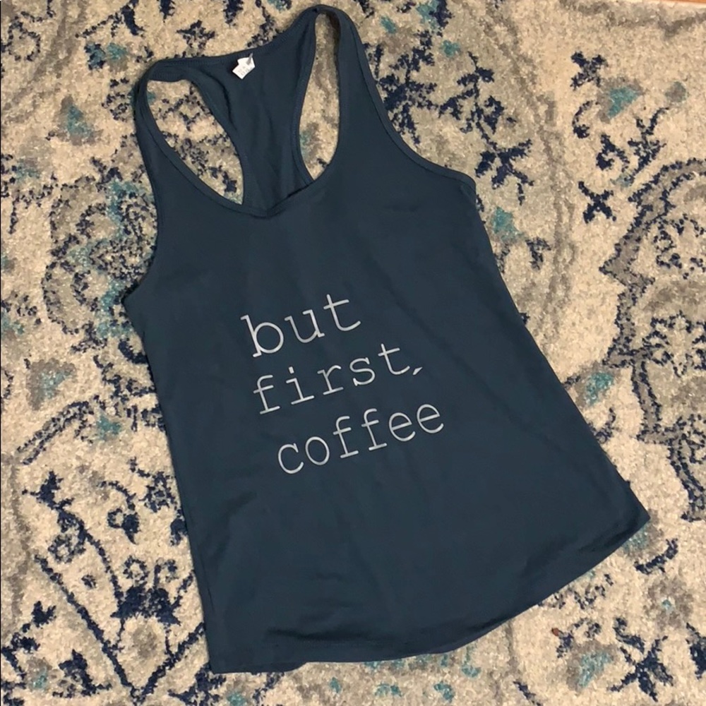 Dusty blue tank